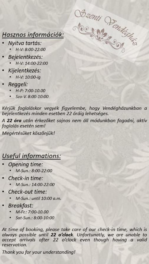 Szenti Vendeghaz Bed & Breakfast Yanıkkale Dış mekan fotoğraf